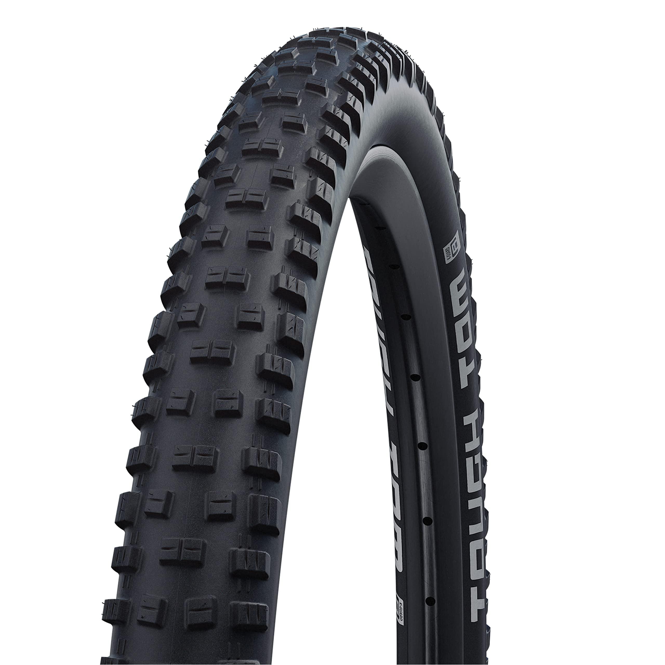 SCHWALBE Schwalbe - Tough Tom XC Race and Trail Wire Clincher Bike Tire | 29 x 2.6 | K-Guard, Schwalbe Basic Compound | Black
