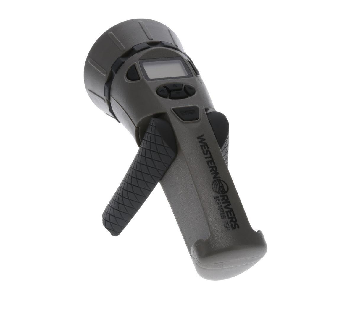 Walker's Western Rivers Walker\'s Mantis 75 Compact Easy-to-Use Handheld Electronic Game Call with Remote - Predator Hunting Accessory