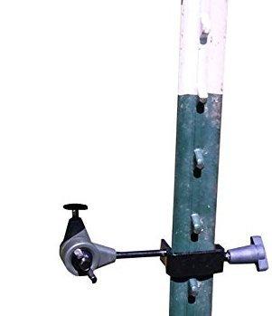 Trail Camera Mount 3 Pack HME Products T-Post Trail Camera Holder 3 T-Post Mount Game Camera, Trail Camera Stand, Trail Camera Accessories with Included LED Keychain Light