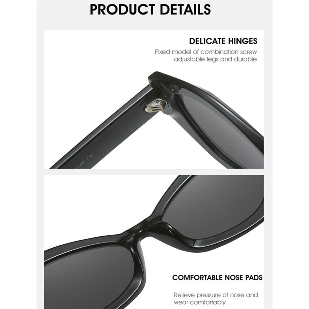 HPIRME HPIRME Small Frame Polygonal Sunglasses UV400 Eyewear Driver Casual Anti-ultraviolet Sun Glasses for Adult Women Men,C1,one size