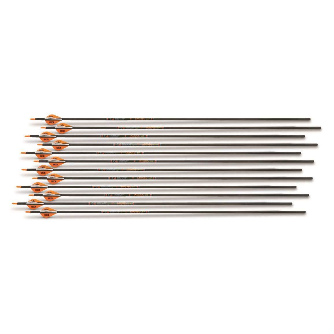 Guide Gear Guide Gear Bow Hunting Arrows by Victory Archery, Trophy Hunter, 12 Pack
