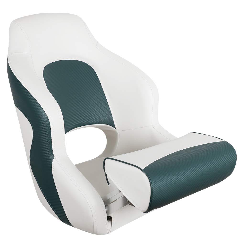 MSC MSC Captain Boat Seat (White/Olive)