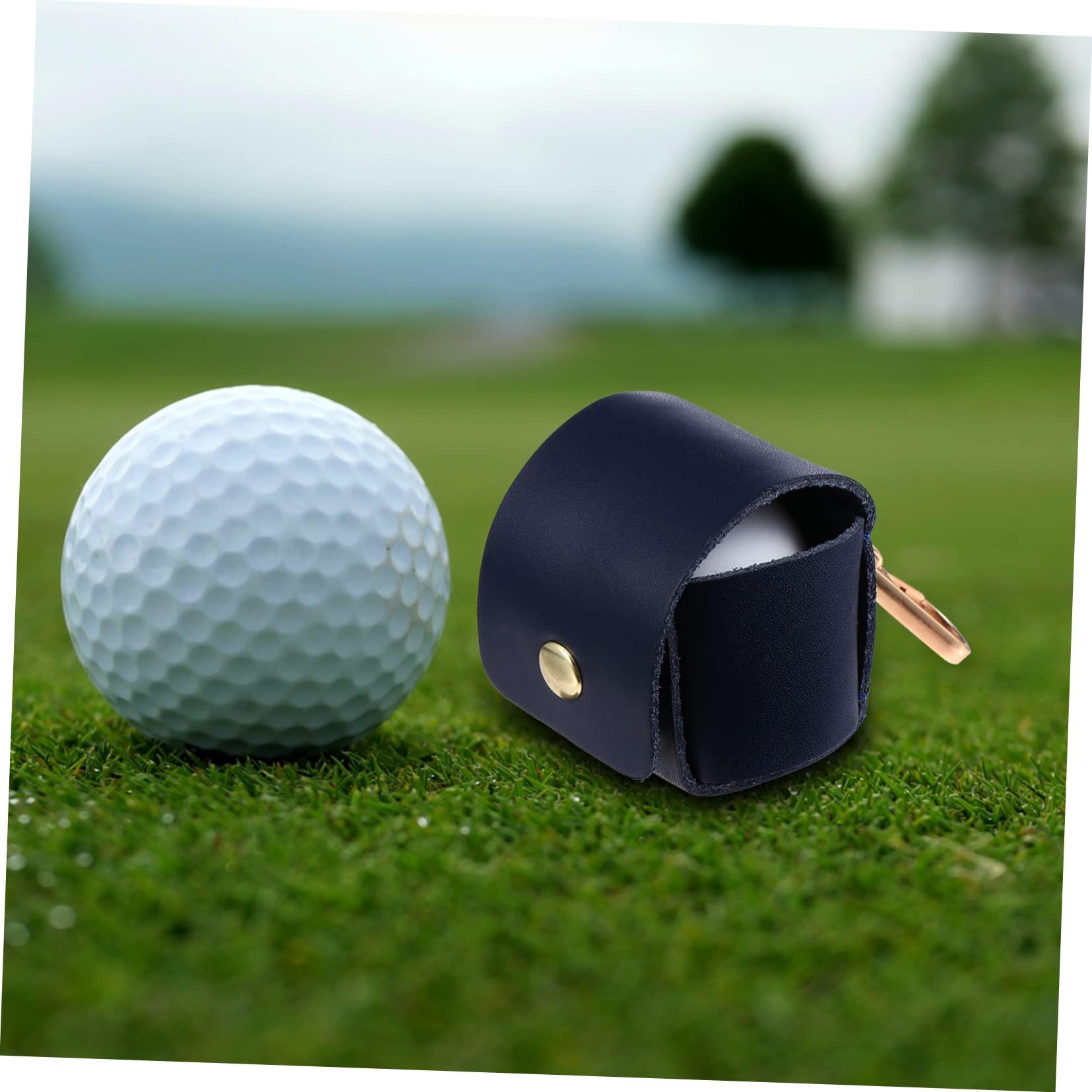 BESPORTBLE BESPORTBLE 2 Pcs Golf Bag Bags Golf Marker Holder Vice Golf Balls Pouch Sports Bag Football Bag Golf Balls Storage Bag Pickleball Mini Tube Accessory Duffle Putter Layer