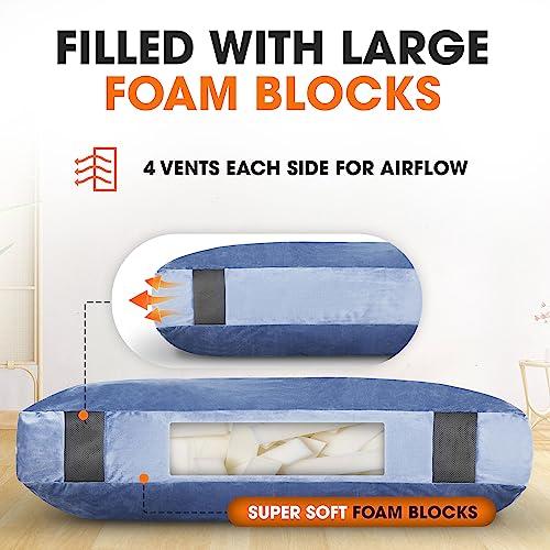 Cheer Collection Cheer Collection Crash Pad - Crash Pads for Kids Sensory with Washable Cover - Sensory Room Must Haves - Crash Mat (3\' x 4\' FT)