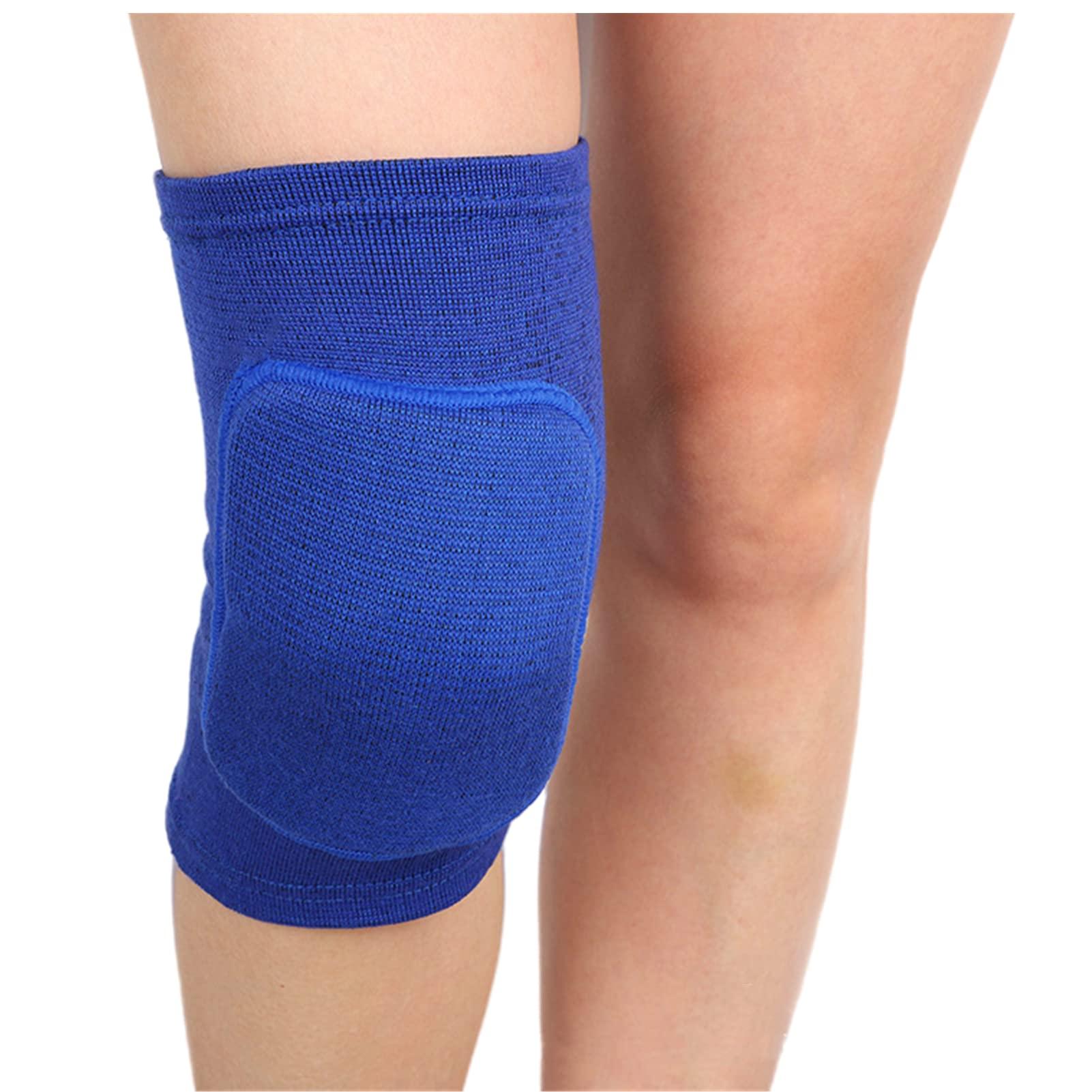 JUMISEE JUMISEE Kids Knee Pad, Anti-Slip Padded Sponge Knee Brace Breathable Flexible Elastic Knee Support for Football Volleyball Dance Skating Basketball Sports