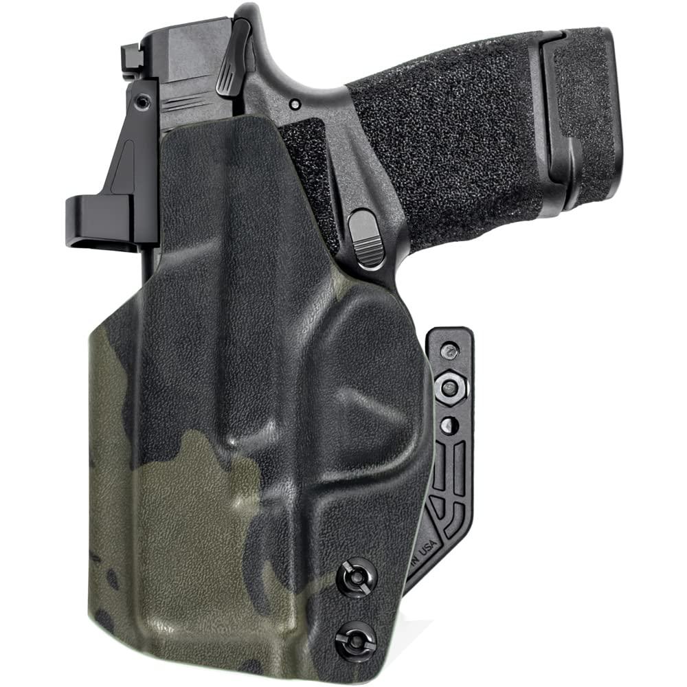 Tulster Tulster Oath IWB Holster fits: Springfield Armory Hellcat | Optic Compatible Inside The Waistband Appendix Concealed Carry Kydex Holster