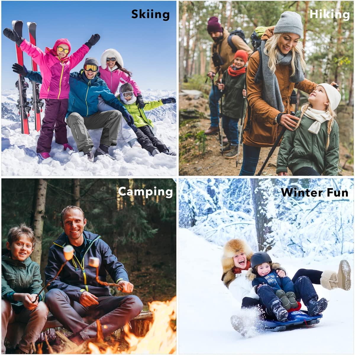 DG Hill DG Hill Thermal Socks Men - Winter Sock for Cold Weather Warm Socks - Snow Socks Thick Long Thermal Sock for Hunting