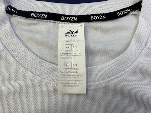 Boyzn 3 Packs Workout Shirts for Men - Activewear Tops Gym Shirts Dry Fit Mesh Moisture Wicking Running Fitness Short Sleeve Crewneck Sports Athletic T-Shirt Tops Black/Gray/Blue-3P02-L