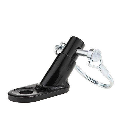 Biange Biange Bike Trailer Hitch Connector, Cycling Adapter Accessories (2 Pack, Black)