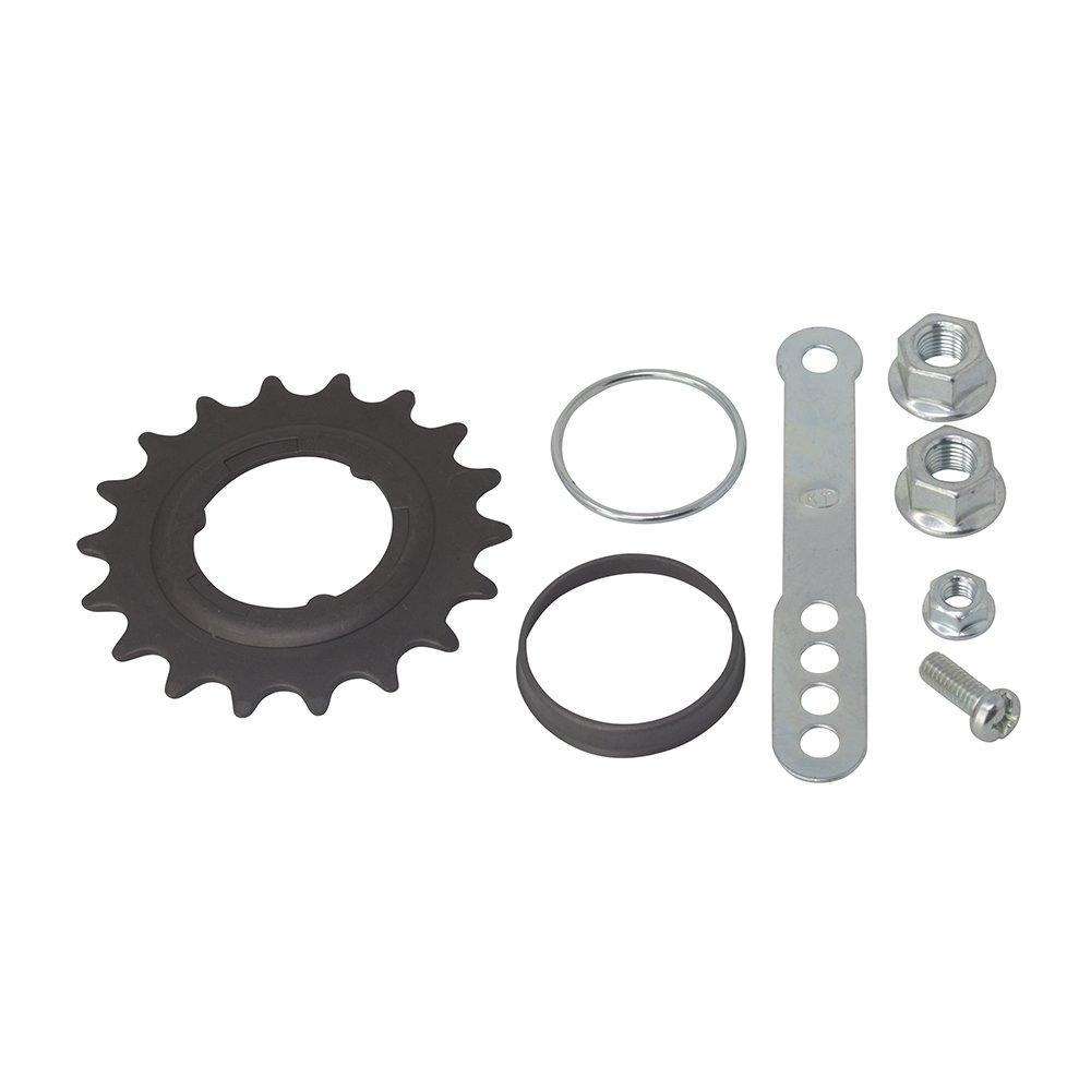 Fenix Cycles Coaster Hub Sprocket Kit, Sizes (18T Black)