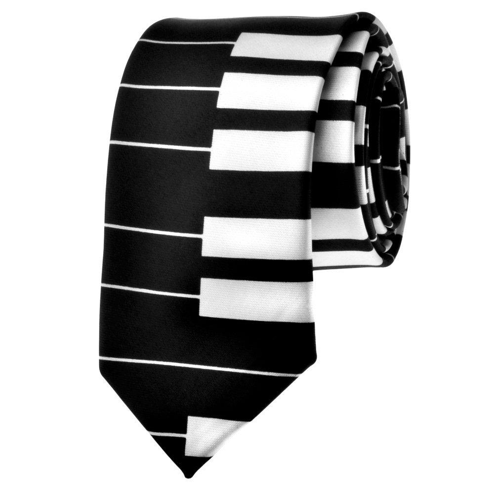 TopTie TopTie Unisex Necktie Printed Checkerboard Skinny Tie