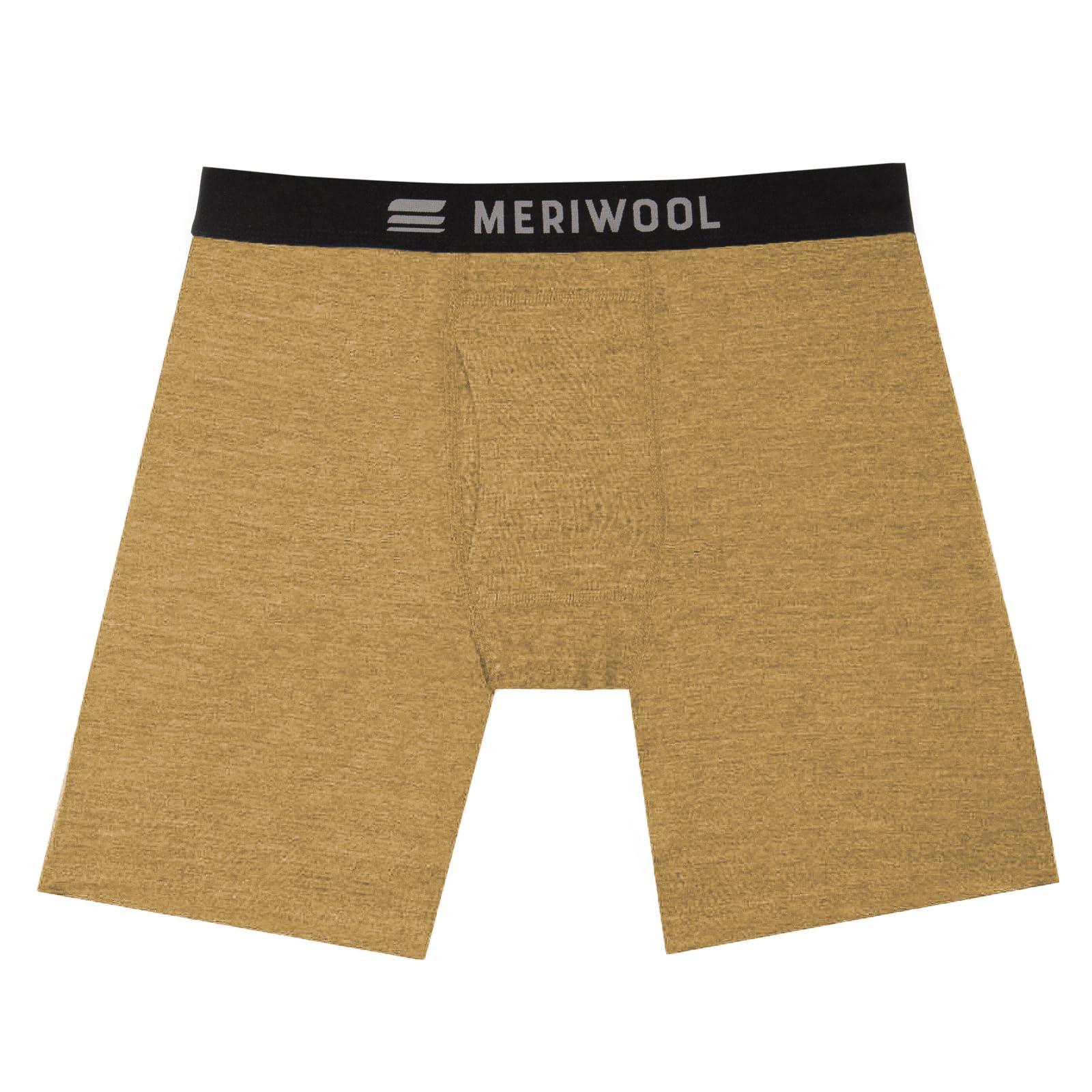 MERIWOOL MERIWOOL Mens Boxer Briefs Merino Wool Underwear Base Layer for Men
