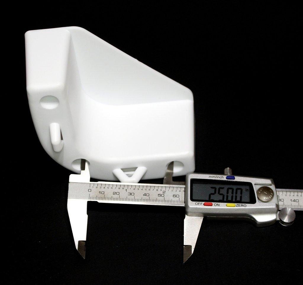 JSP Manufacturing Boat Marine Cooler Mounting Kit for Yeti Igloo Engle Coleman (Set of 4) Black or White (White)