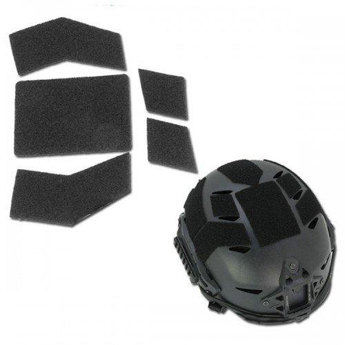 DLP Tactical DLP Tactical Enhanced Hook and Loop Fastener Set for Team Wendy EXFIL Helmet (Black)