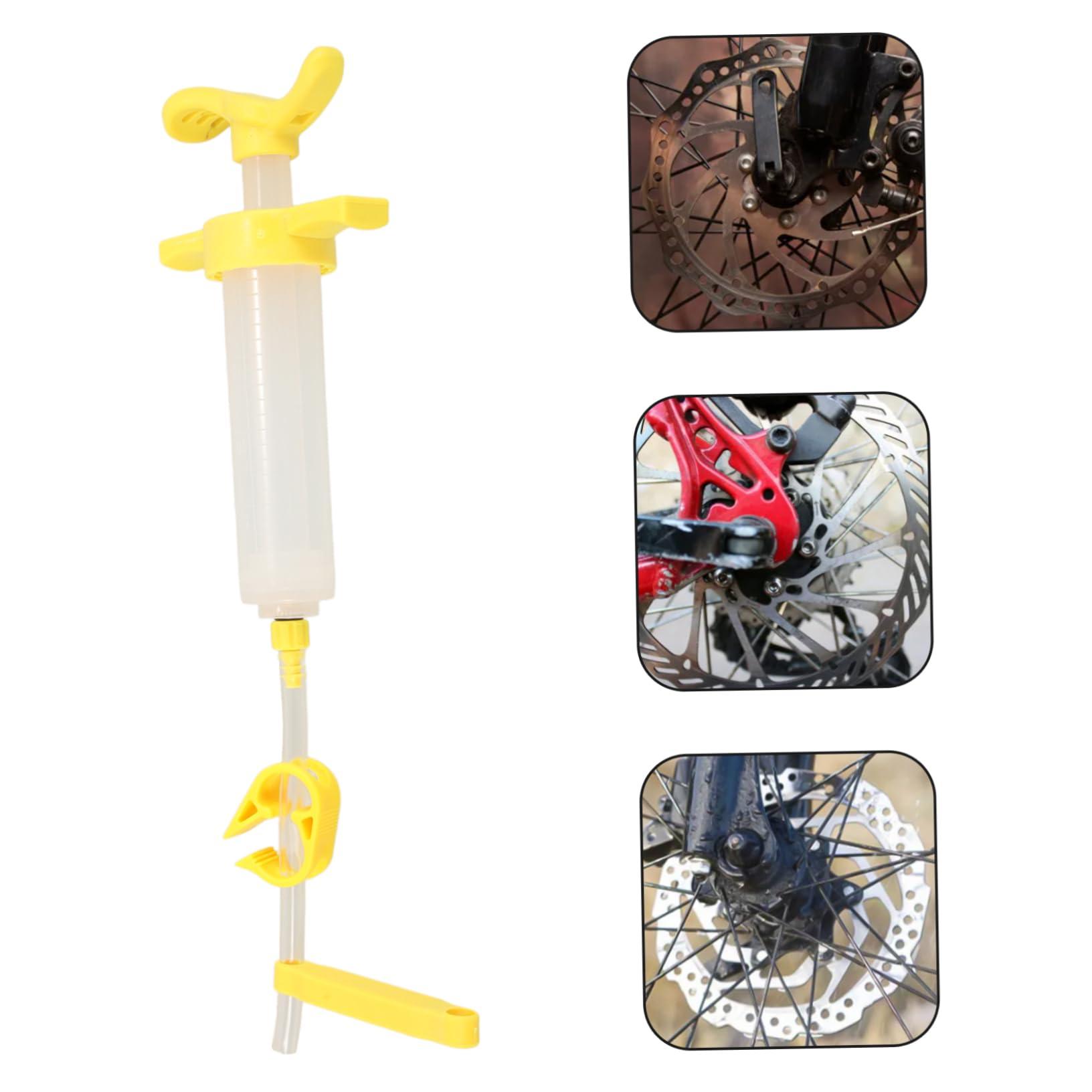 BESPORTBLE BESPORTBLE 1 Set Oil Pan Oil Change Tool Air Bike Mineral Bicycle Brake Bleeding Tools Bike Brake Oiling Tools Bicycle Brake Bleed Kit Disc Brake Bleed Tools Bike Bleed Kit Plastic