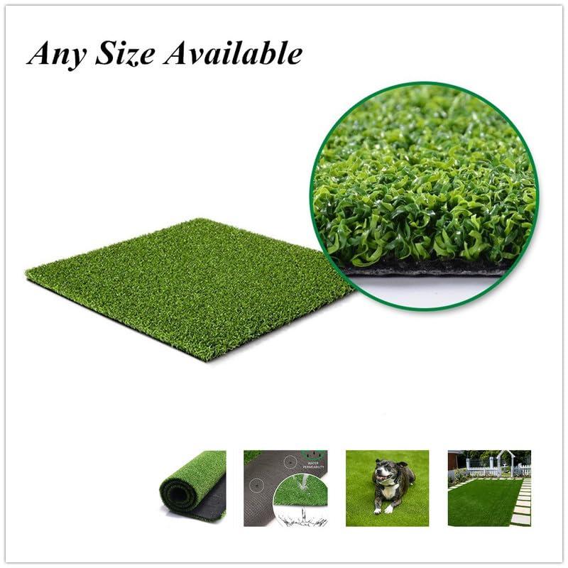 Fas Home Golf Putting Green Turf (0.47\" Custom Size) 7FTx44FT Multi-use Artificial Grass Rug Indoor/Outdoor Carpet, Golf Hitting Practice Mat at Home,Fake Grass Landscape for Dcor
