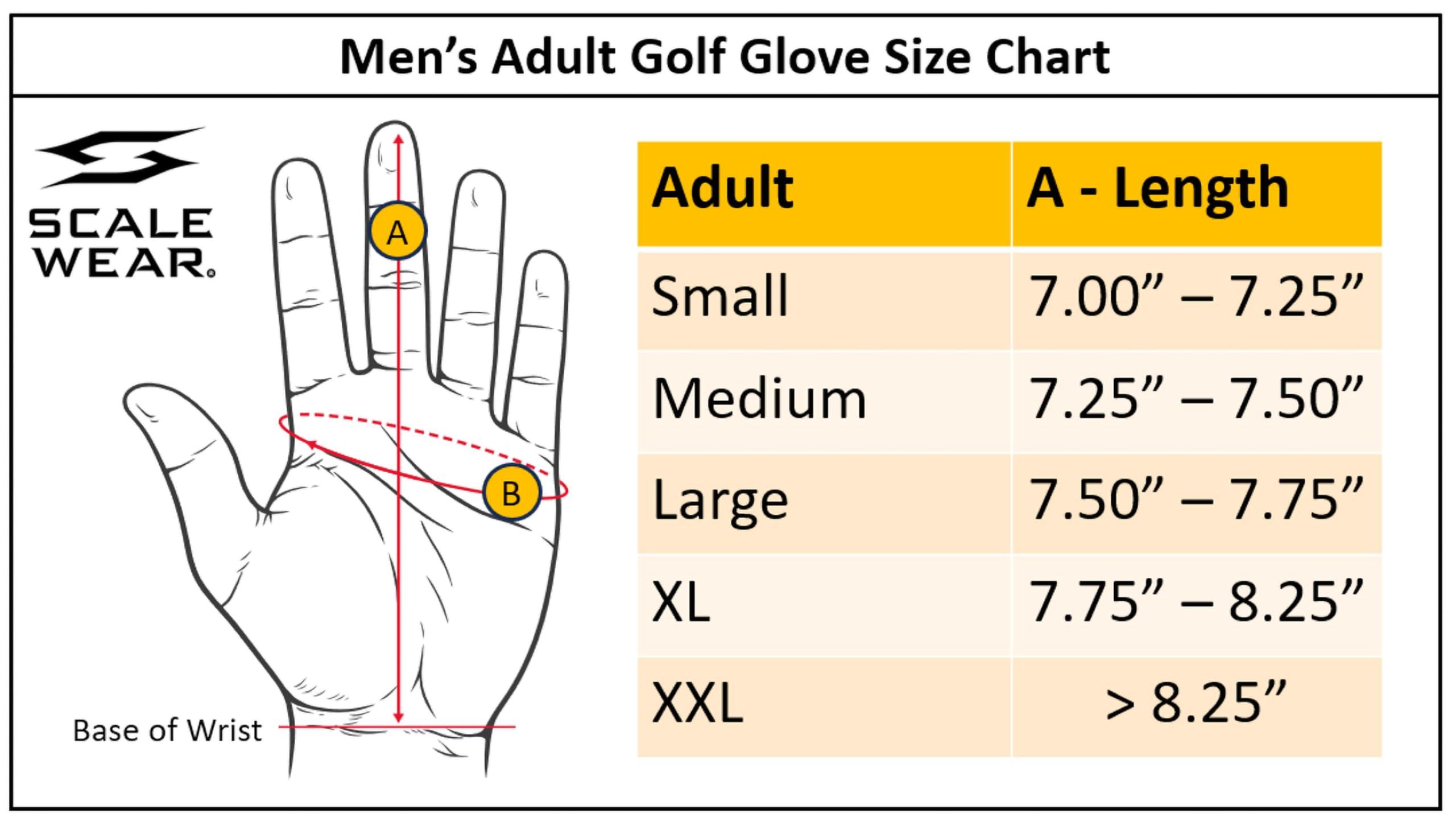Scale Wear Design Scale Wear Design Funny Golf Glove Ball Marker - Plus Hat Clip Shocker Cabretta Leather Adult Men's Golf Gloves Gag Gift Mens 2 Pink 1 Brown Finger