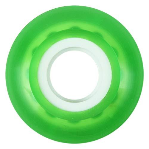 Bigfoot Wheels Bigfoot Skateboard Wheels 53mm 83A Soft Cruiser Filmer Wheels Green (Set of 4)