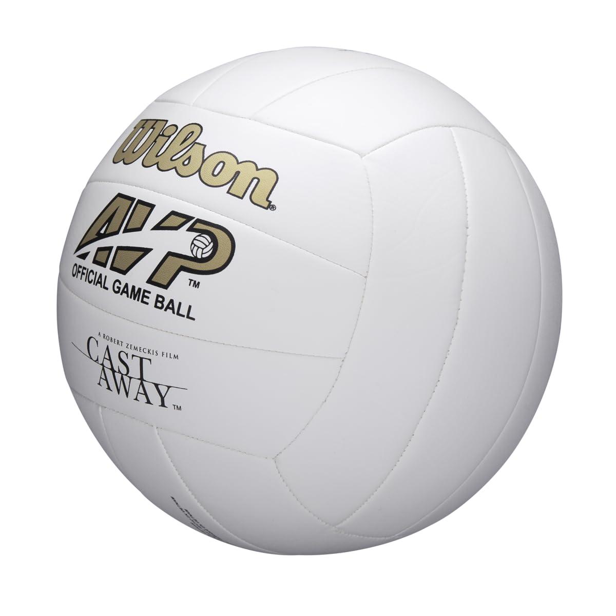 WILSON WILSON Cast Away Volleyball, White, Official