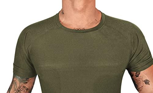 FUXERT FUXERT Sauna Shirt for Men Sweat Sauna Suit for Gym Exercise Compression Shirt Workout Shapewear (GN XXL)