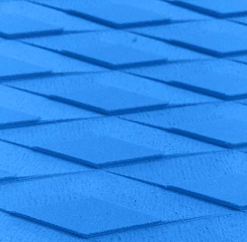 Abahub Abahub 12 Piece Surf SUP Deck Traction Pad Premium EVA with Tail Kicker 3M Adhesive for Paddleboard Longboard Surfboard Navy Blue