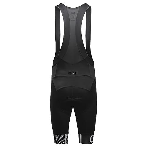 GORE WEAR GORE WEAR Men\'s Standard C5 Opti Bib Shorts+, Black/White, S