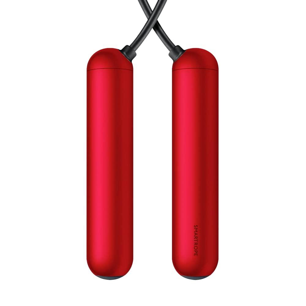 TANGRAM [Tangram Factory] Smart Rope - LED embedded Jump Rope (Red, Medium)