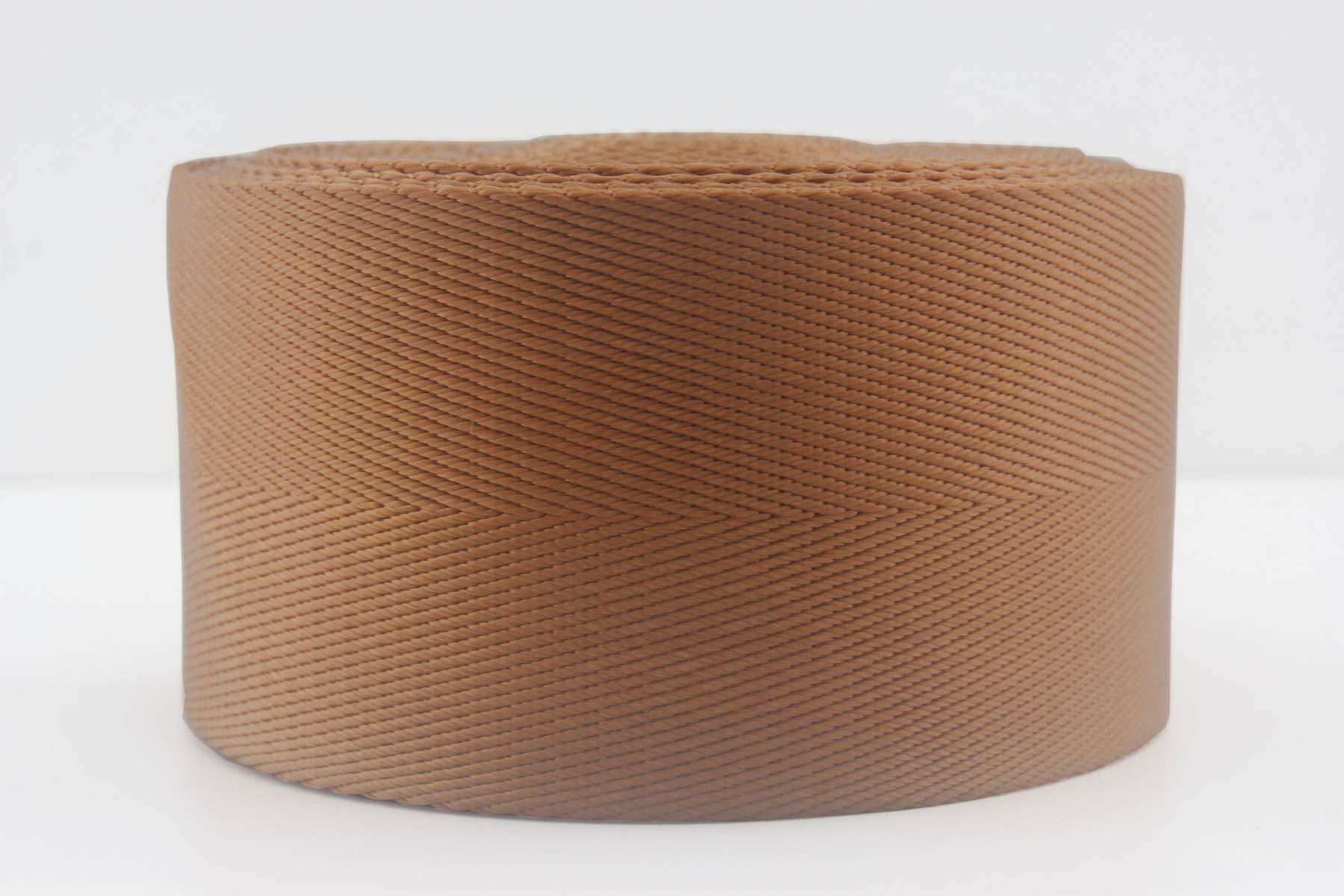 3dancraftit 3dancraftit Nylon Webbing Ribbon Sold by The Yard Heavy Weight Strap Replacement Colored 6 Size to Choose ZD97-1Y
