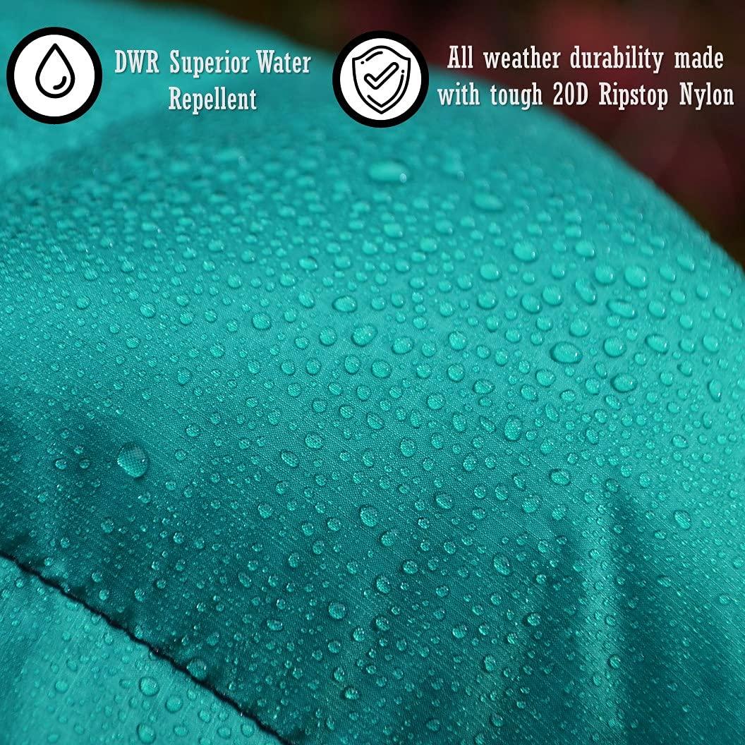 PUFFER WOLF PUFFER WOLF | Extra Large Double Insulated Outdoor Camping Blanket | 2X Puffy, Warm, Packable, Weatherproof, Durable, and Lightweight | Top Quilt for Hiking, Backpacking, Stadium Events, Picnic Use
