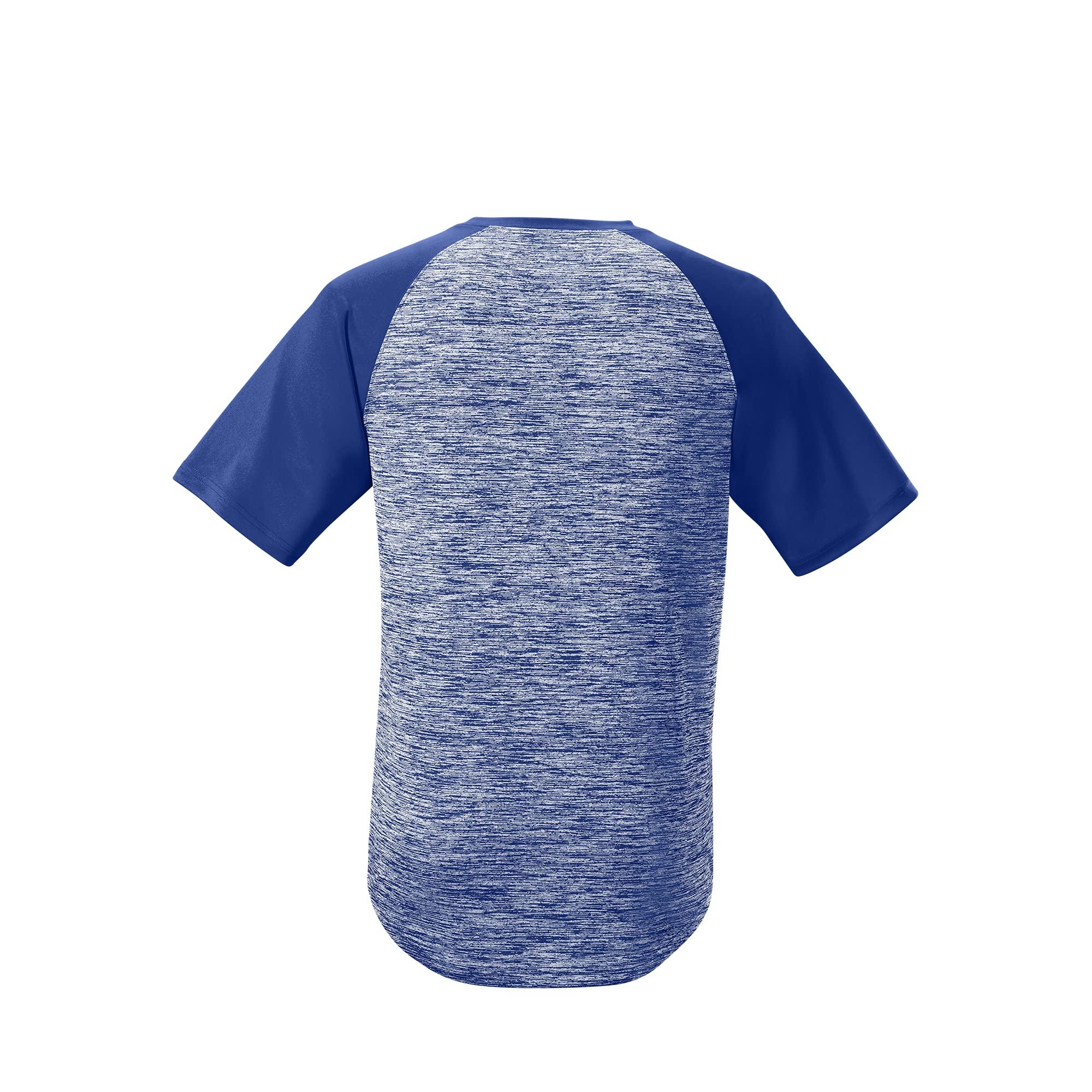 EvoShield EvoShield Adult E304 Performance Pullover Tech Tee - Royal, XX-Large