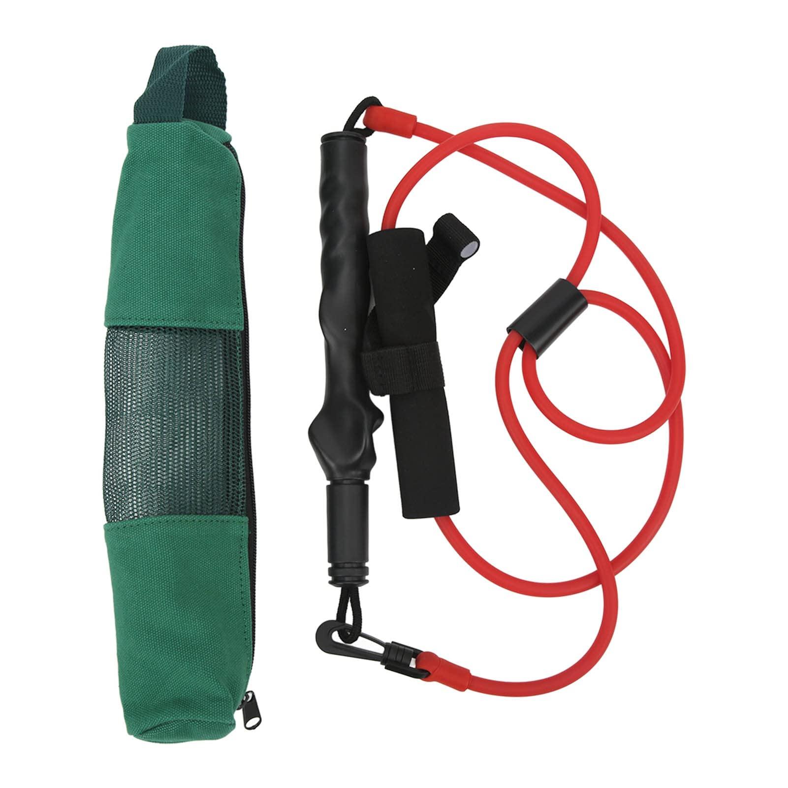 XM SURF MORE XM SURF MORE Premium Surfboard Leash, 10ft, Made in USA, Comp Cord Thickness (0.220in), Key Pocket, Unbreakable Swivels, Detachable Railsaver, Lime Leash, Black Strap, Kink-Free [3 Year Warranty]