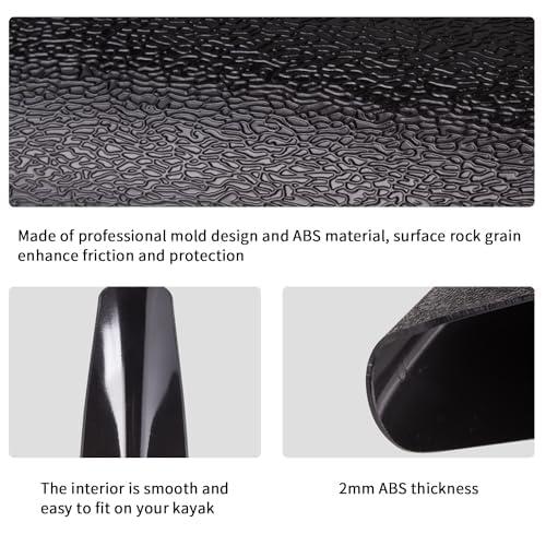 Chuanke Chuanke Bumper Bro Kayak Keel Guard Boat Cover, Suit for Hobie Pre 2019 Outback, Hull Protection, Kayak Fishing Accessories
