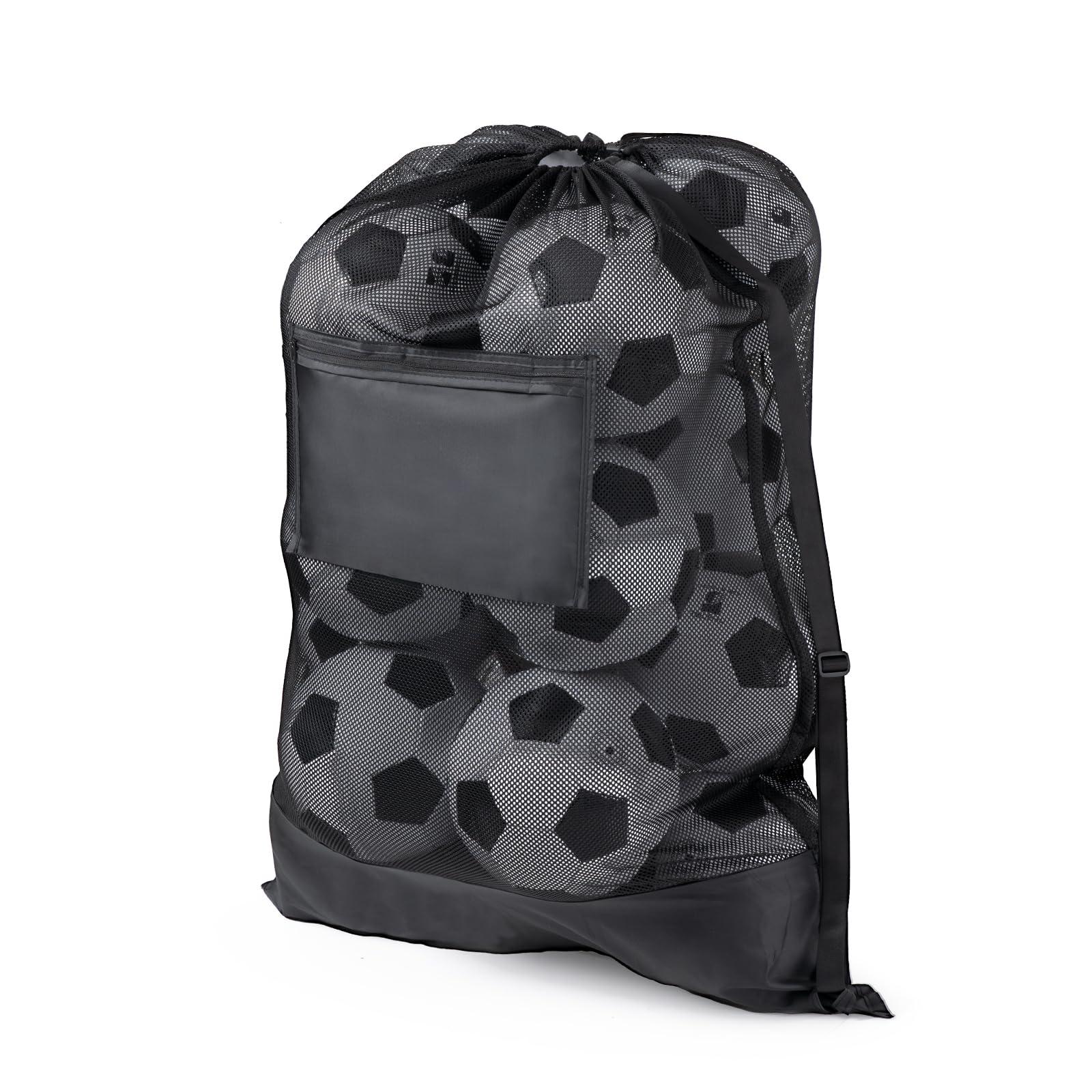 OrgaWise OrgaWise Thickened Extra Large Soccer Ball Bag Tested to Hold over 75 lbs (30"x40"/76x102cm)