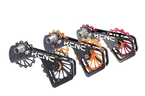 KCNC KCNC Road Cyclocross Bicycle Bike OSPW Oversized Derailleur Pulley Wheel System for Shimano Dura Ace/Ultegra 6700/6800/7800/7900/7970/9000/9070 use (Gold)