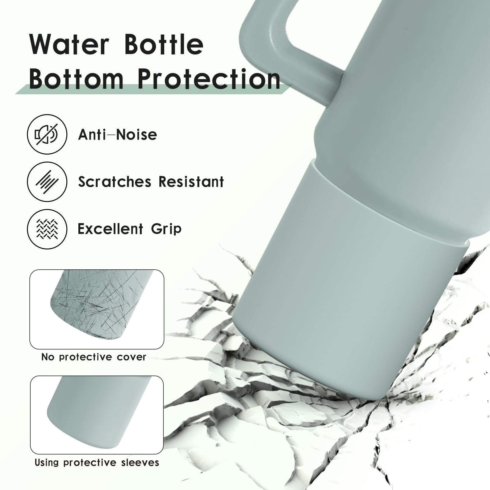 BKBY BKBY Silicone Boot Compatible with Sinple Midern 24/30/40 oz Tumbler Trek Collection, Protective Anti-Scratch Bottle Bottom Sleeve Cover Compatible with Sinple Midern Trek Collection