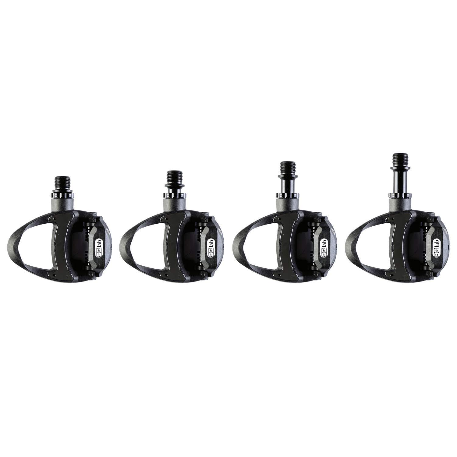 SQlab SQlab Unisex Adult\'s 512 Road Bike Click Pedals, Black, M - (0 mm)