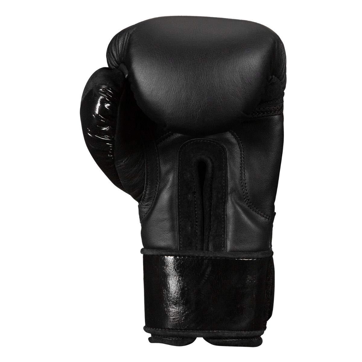 Title Boxing TITLE Boxing Black Training Gloves 2.0, Black, 16 oz