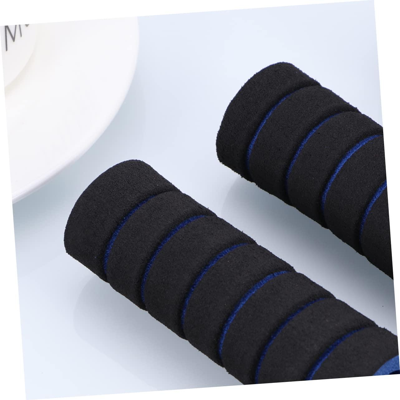 KOMBIUDA KOMBIUDA 2pcs Non-Slip Handlebar Grips for Bikes Ergonomic Sponge Covers Comfortable and Fits Standard Handlebars for Mountain Road and Electric Bikes
