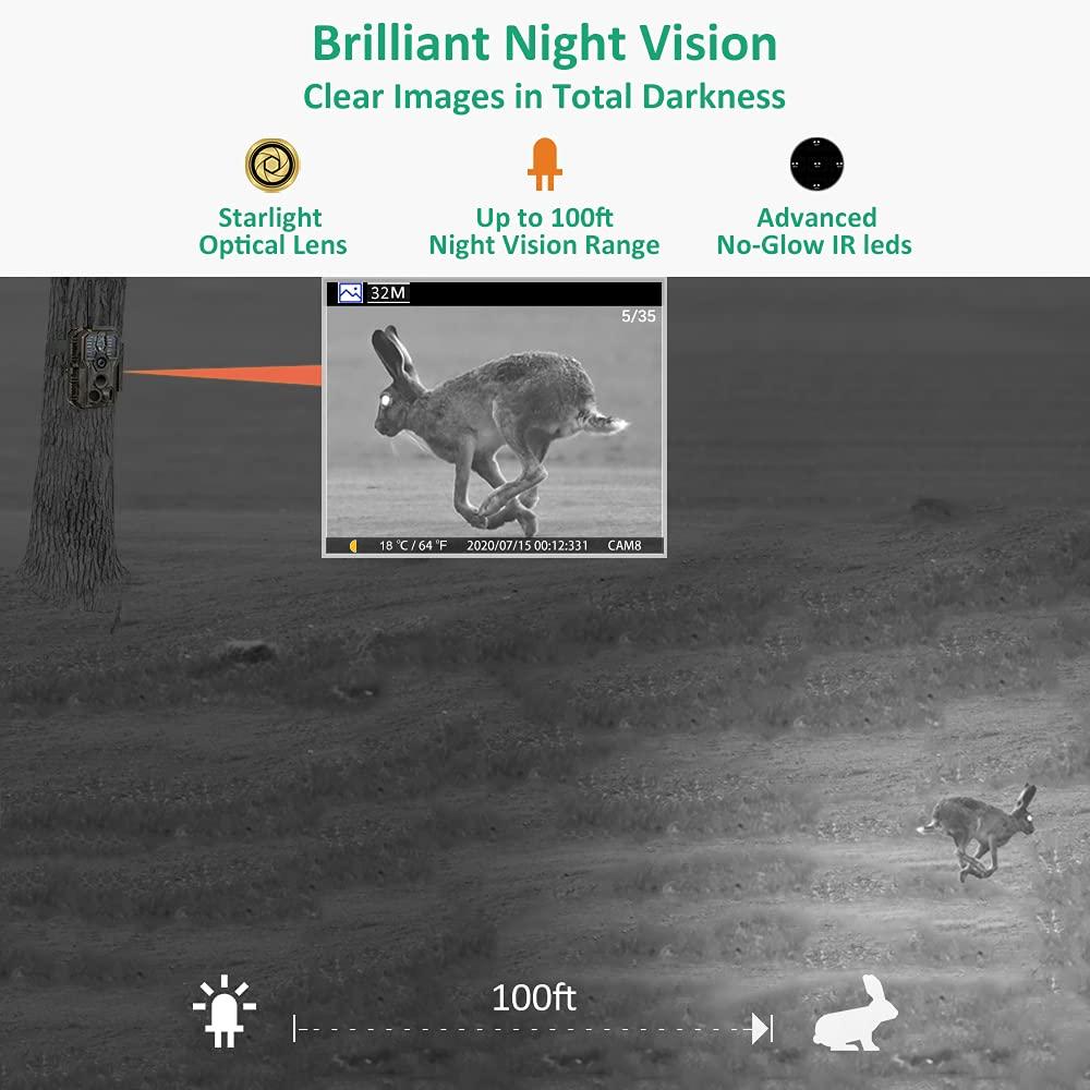 GardePro GardePro Trail Camera WiFi E8 64MP