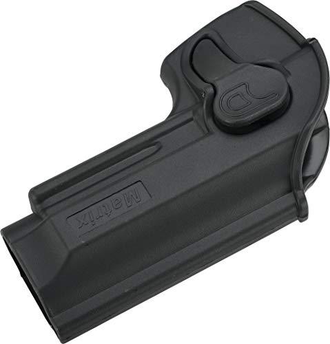 Evike Evike Airsoft - Matrix Hardshell Adjustable Holster for M9 Series Airsoft Pistols (Type: Black/No Mount)